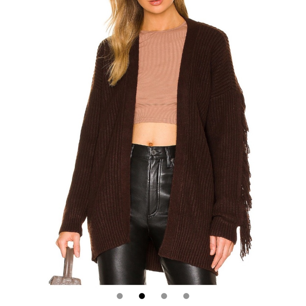 Fringe Cardigan - Barely Worn!